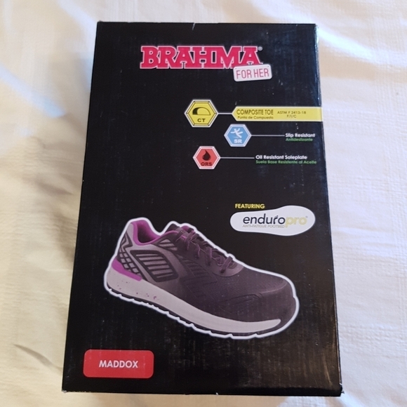 Brahma womens Composite toe work shoes sneakers size 12 available - Picture 8 of 15